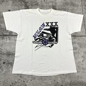Molson Snow Trails Shirt XXL Skiing Snowboarding